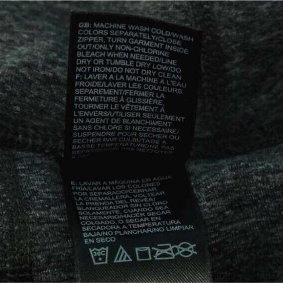 The North Face Size XL Gray Vapor Wick Straight Leg Pull On Stretch Leggings - Picture 6 of 8